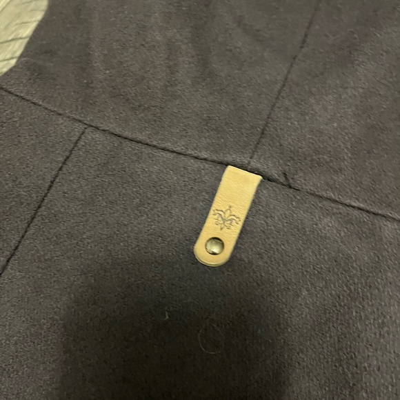 Mackage Black Hooded Trench Coat - Picture 5 of 7